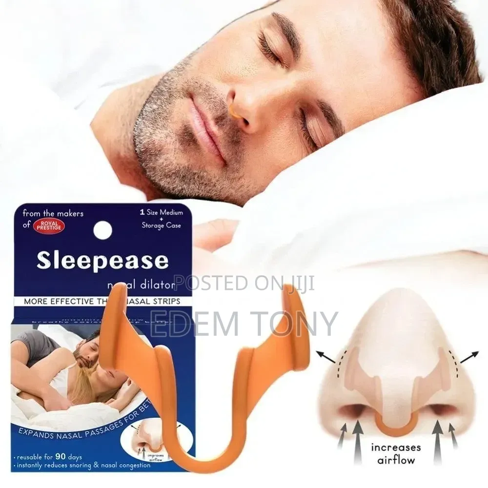 Anti Snore Magnetic Silicone Fit Nose Clip Stop Snoring Apnea Aid