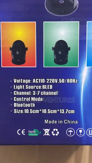 Mini Stage Light 6 Cob
