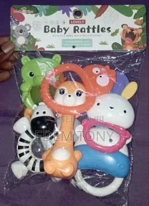 Lucky King Lovely Baby Rattles- 8pcs