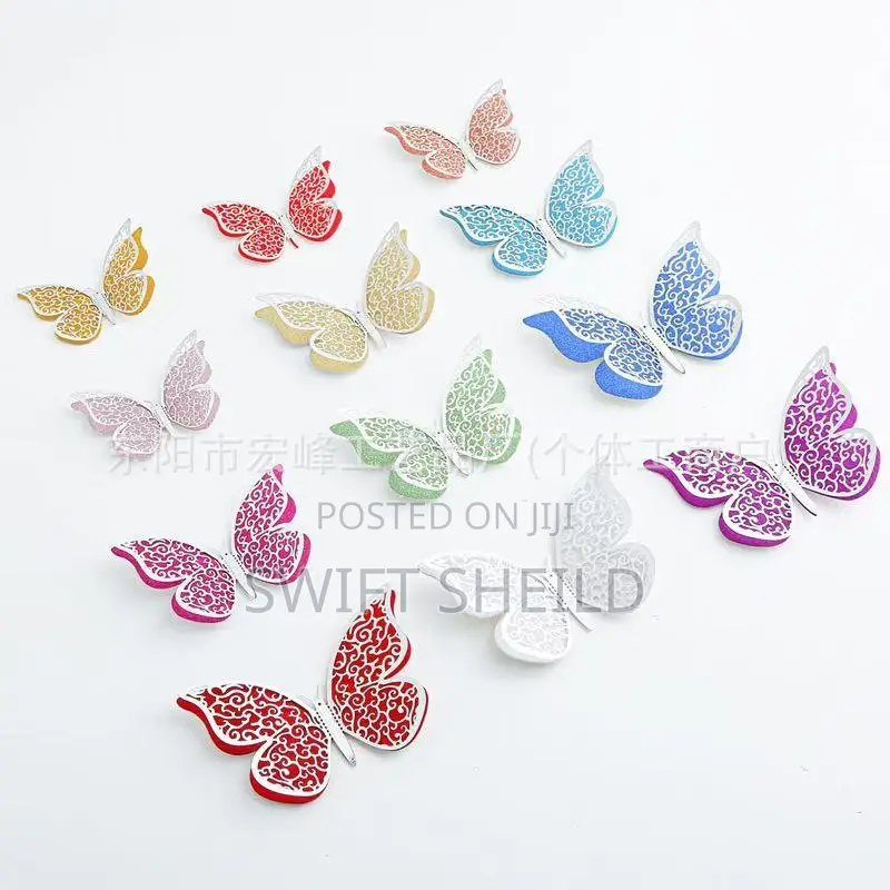 12 Peice Double Wing Butterfly