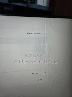 24 Inches Gaming Carve Monitor 1080p 144hz