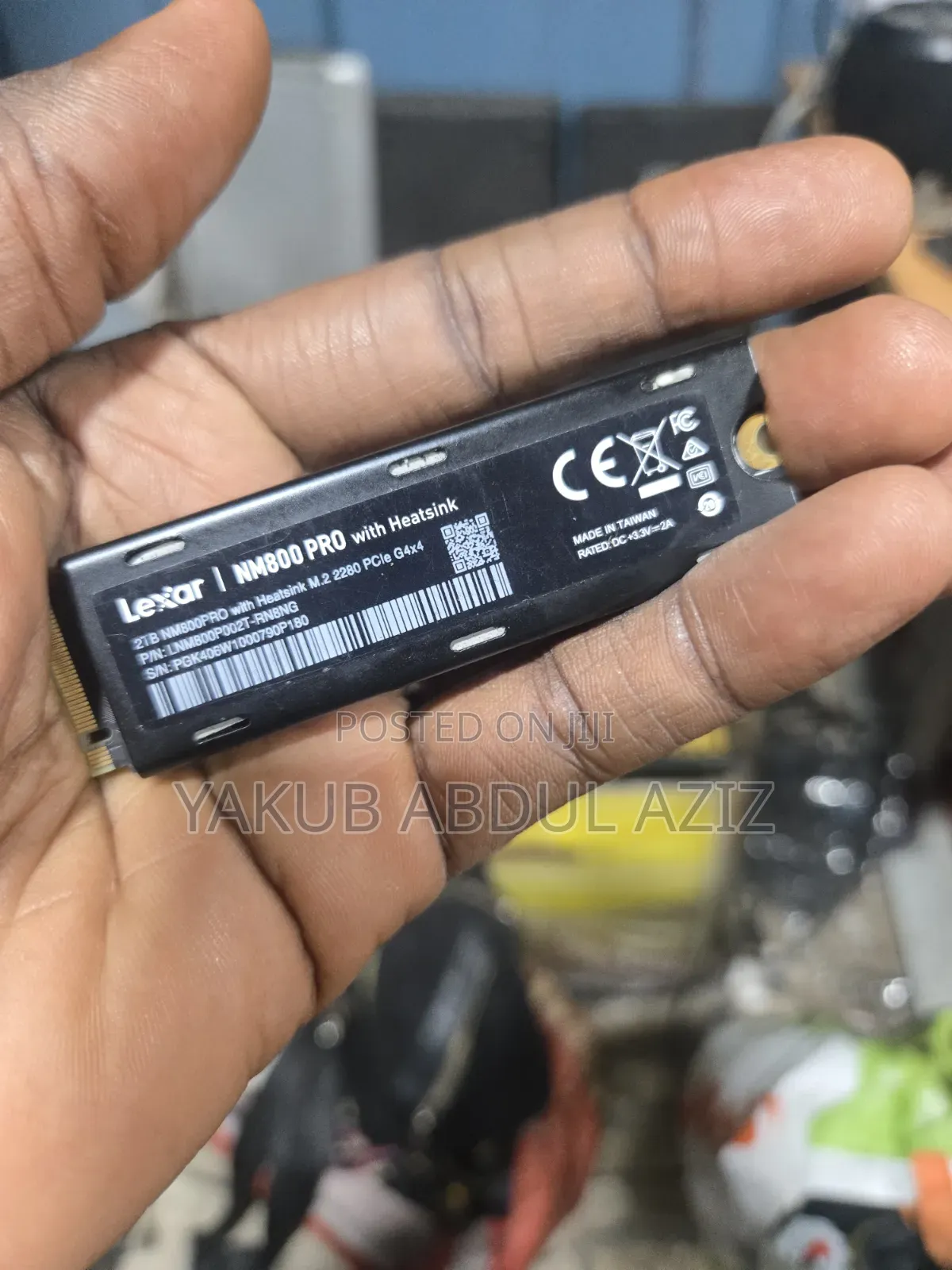 M.2 Nvme 2tb Gen4 100% Health Both Pc and Ps5