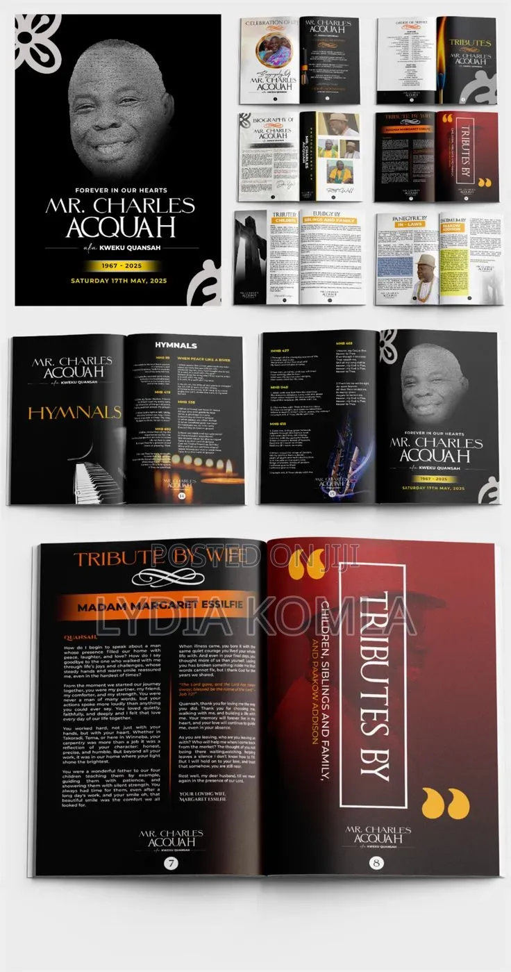 Funeral Brochure