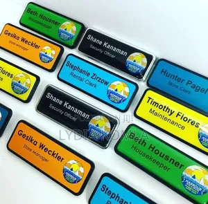 Name Tag With Branding