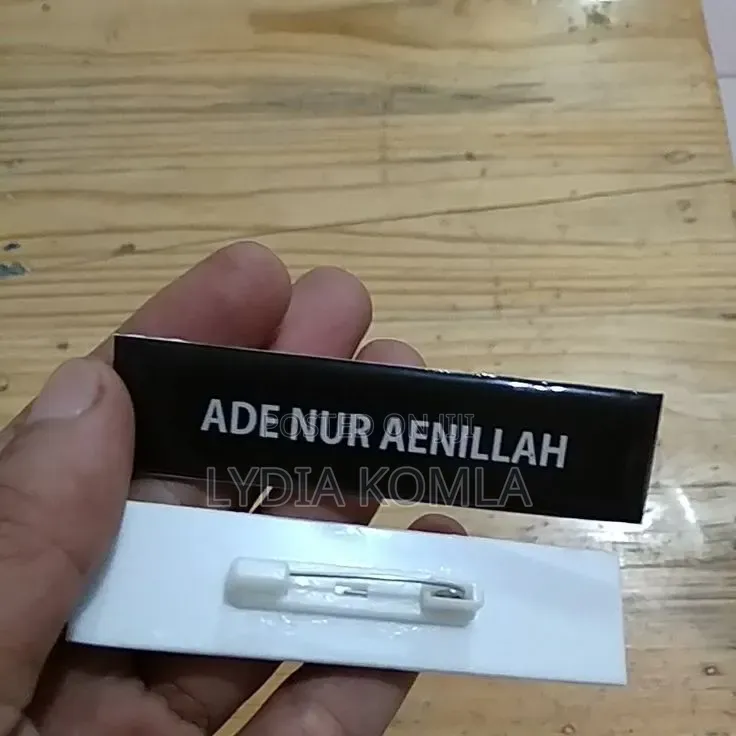 Name Tag With Branding
