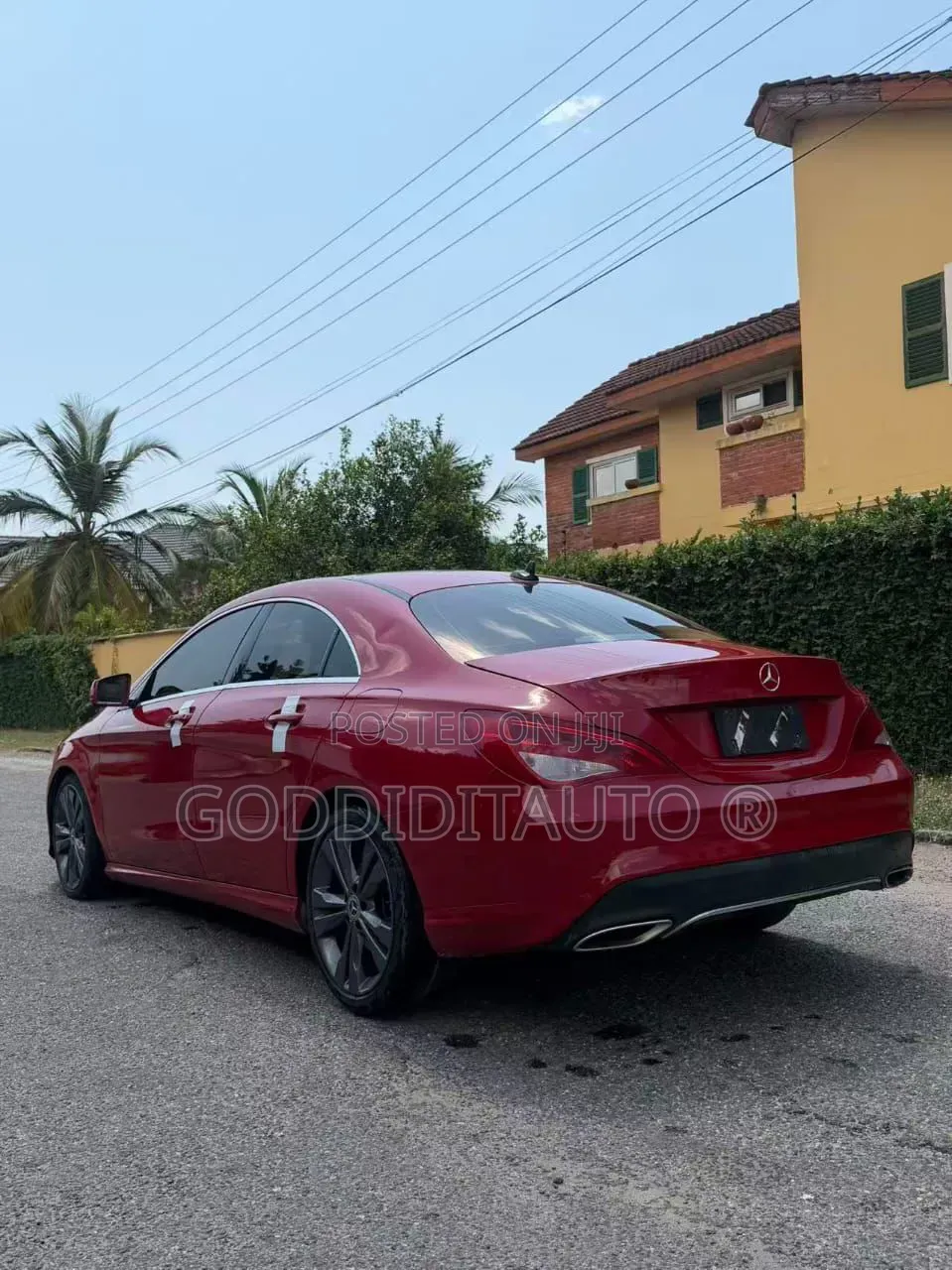 Mercedes-Benz CLA-Class 2018 Red