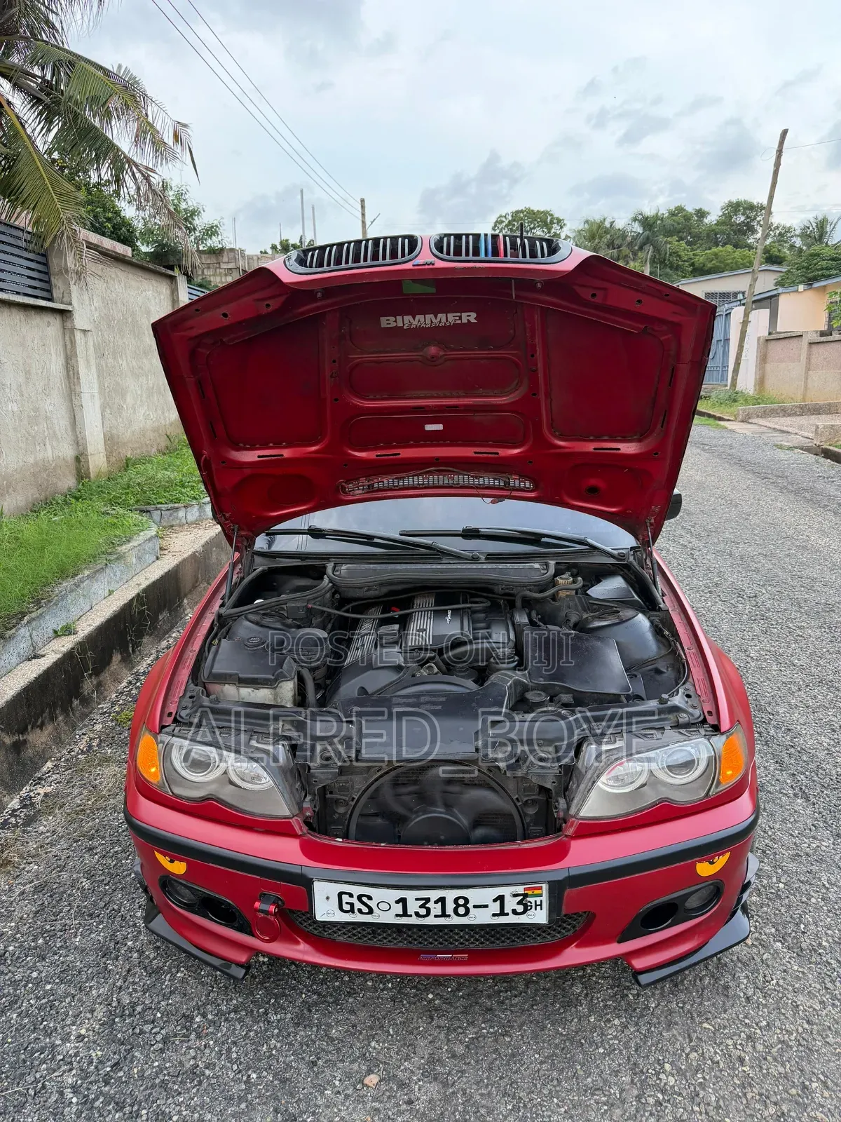 BMW 330i 2004 Red