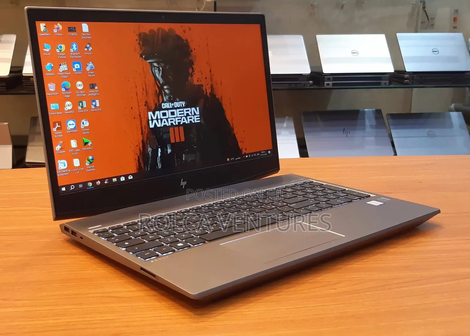 Laptop HP ZBook 15 G5 16GB Intel Core i7 SSD 256GB