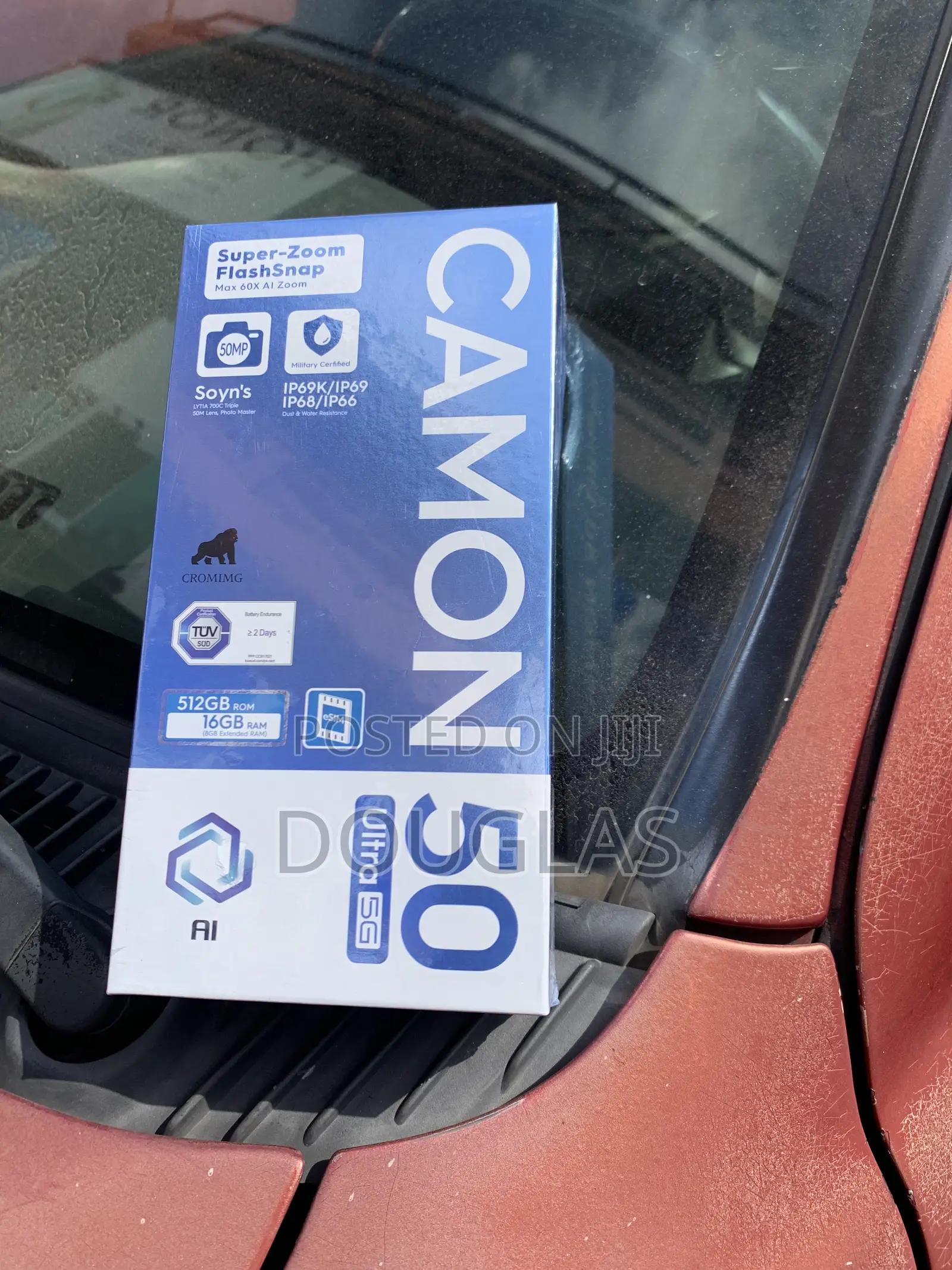 New Tecno Camon 50 Ultra 512 GB Black