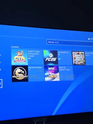 Playstation 4 With 5 Games Installed