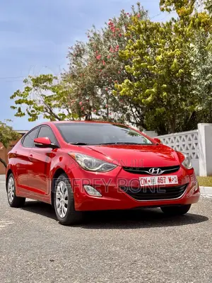 Hyundai Elantra 2013 Red