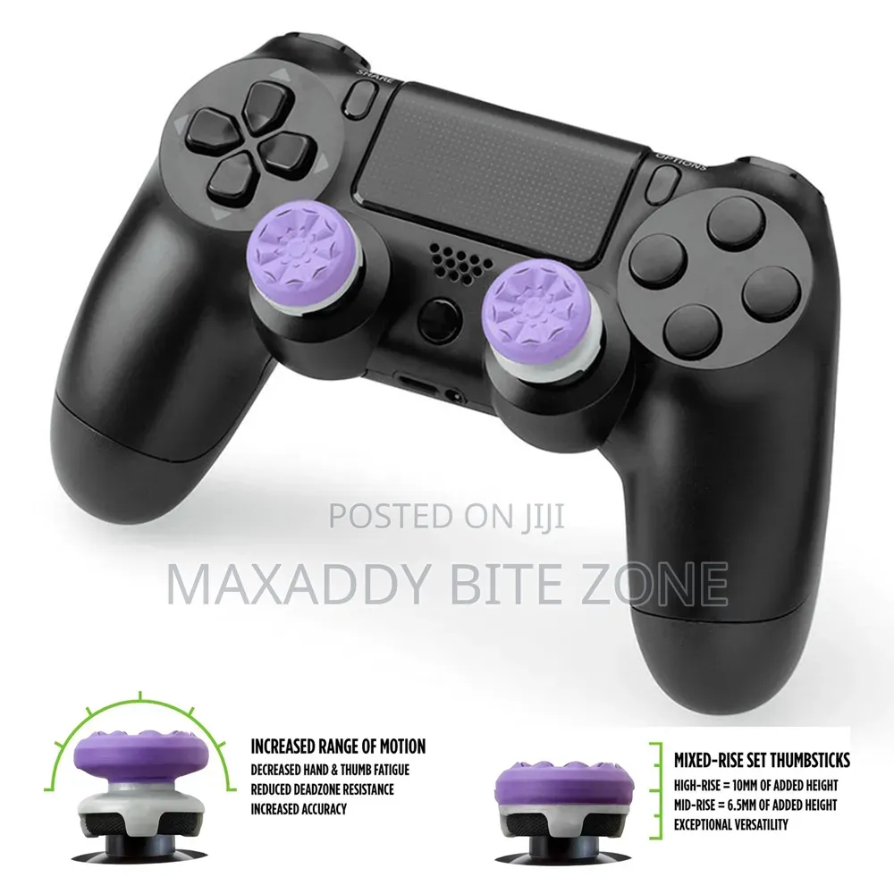 2pcs Silicone Thumb Grip for P5/ P4, for P5 Joystick Booster Caps,