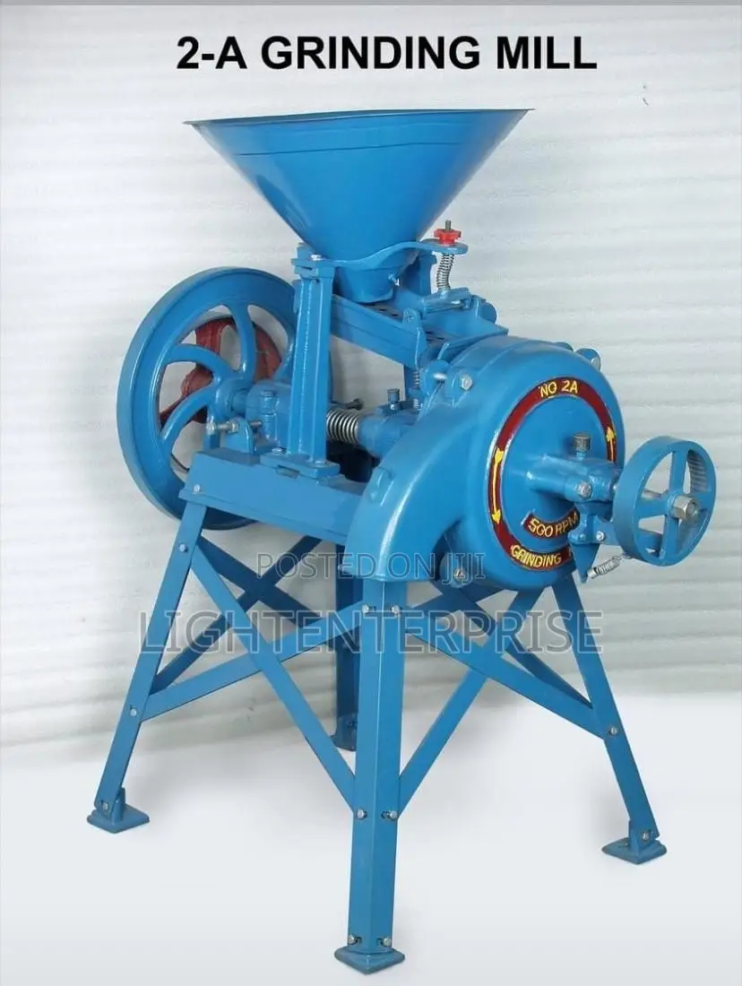 Commercial Corn Mill / Maize Grinding Machine With Electric Motor