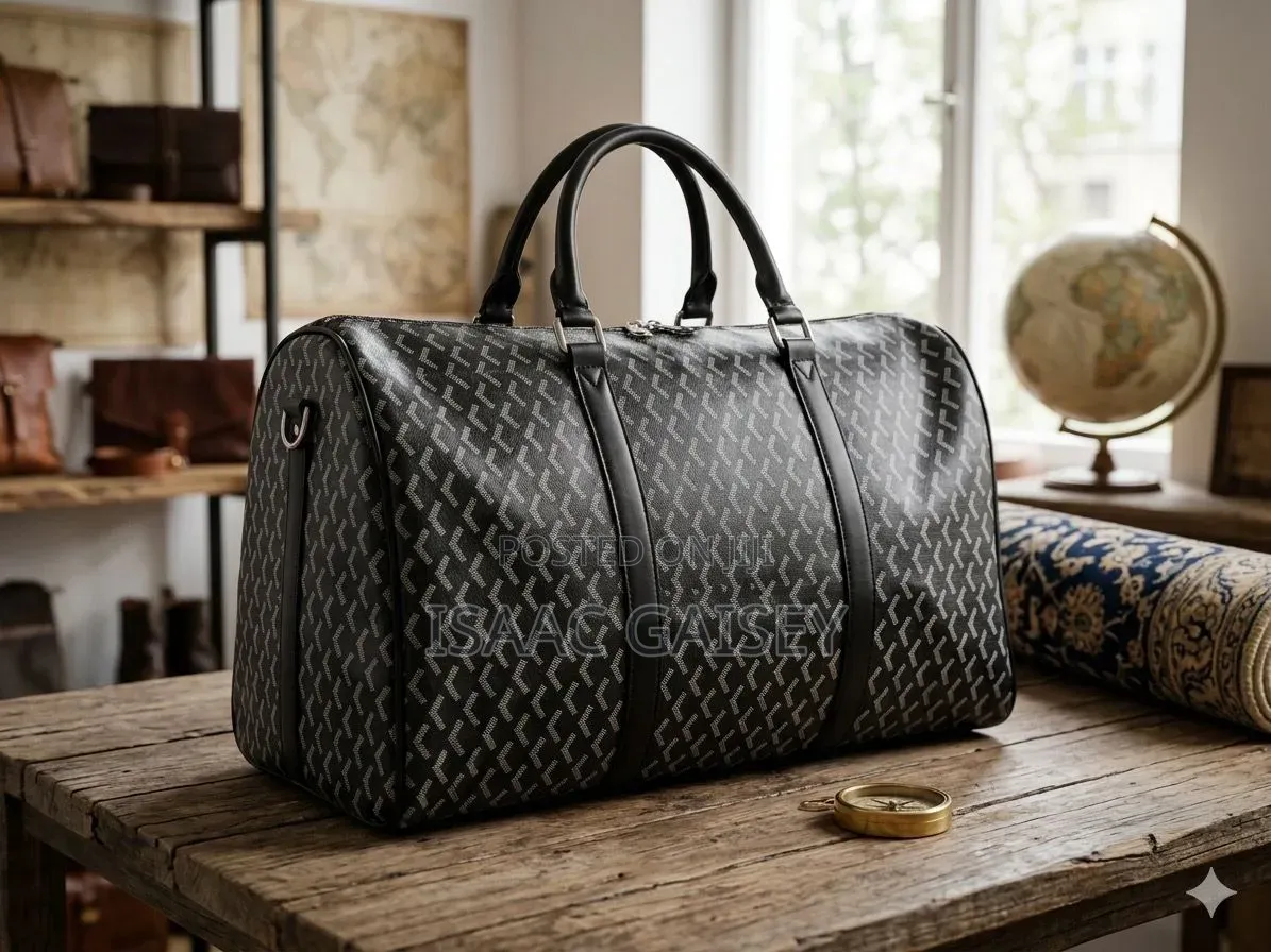Classy Leather Unisex Duffel Bags
