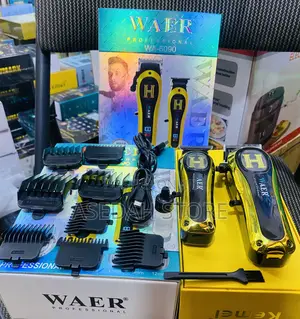 Waer Commercial 2 in 1 Rechargeable Clipper