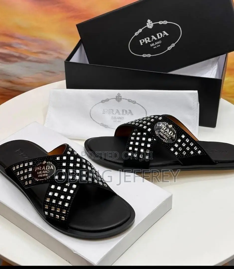 Original Prada Milano Slippers in Varieties