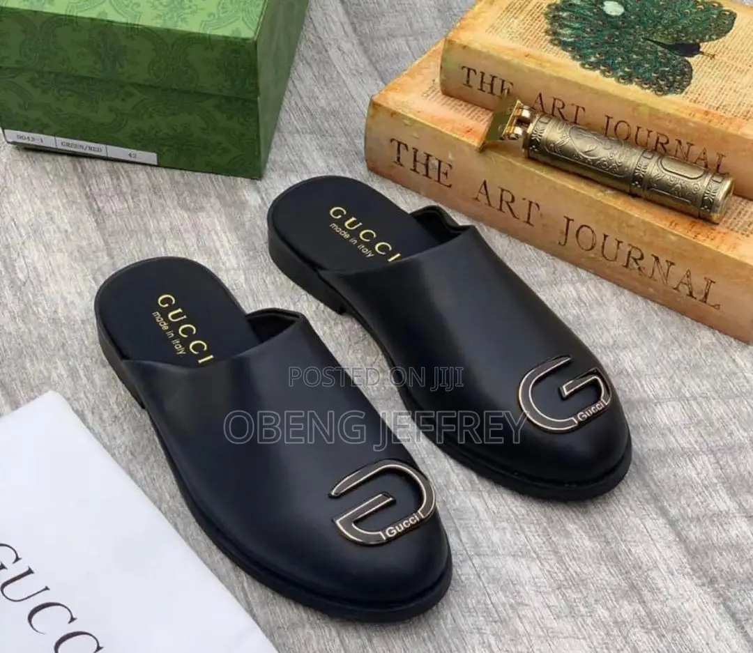 Original Gucci Clogs (Half Shoe) Black in Varieties