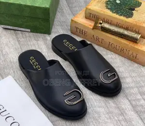 Original Gucci Clogs (Half Shoe) Black in Varieties