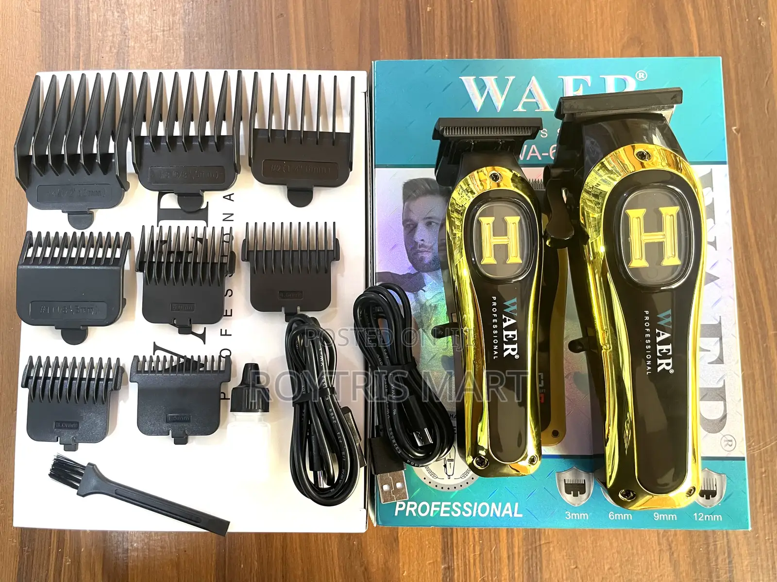 Waer Professional Wa-6090 Hair Clipper Set