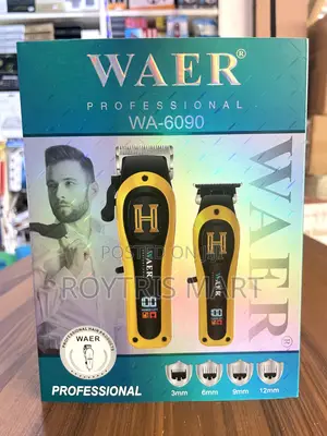 Waer Professional Wa-6090 Hair Clipper Set