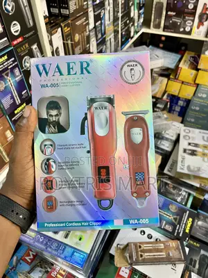 Waer Professional Wa-005 Cordless Hair Clipper Set