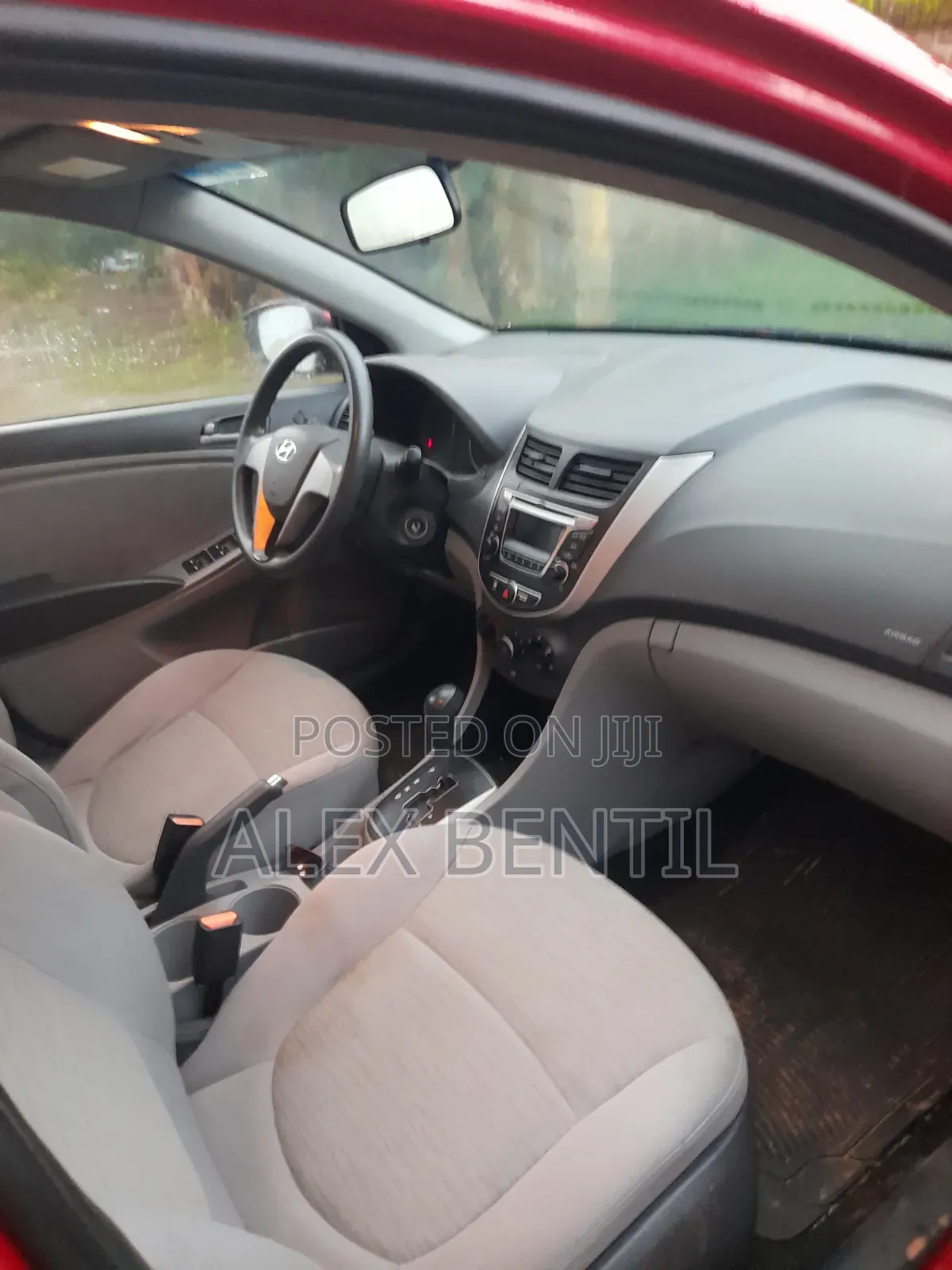 Hyundai Accent 2016 Red