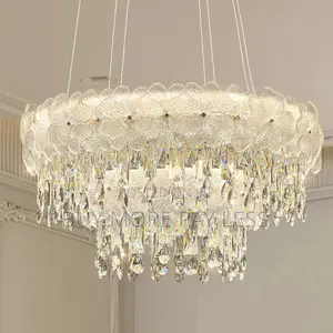 Atlas Multi-Tier Crystal Chandelier