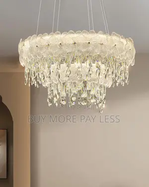 Atlas Multi-Tier Crystal Chandelier