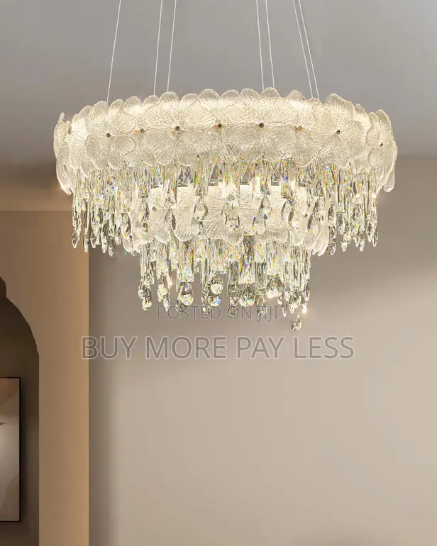 Atlas Multi-Tier Crystal Chandelier