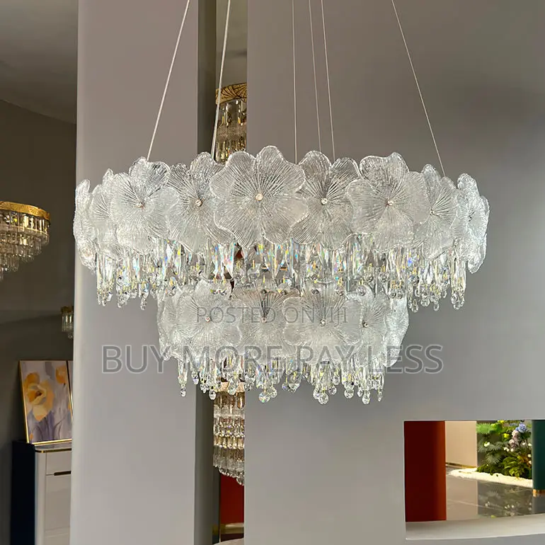 Atlas Multi-Tier Crystal Chandelier