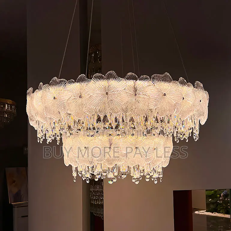Atlas Multi-Tier Crystal Chandelier