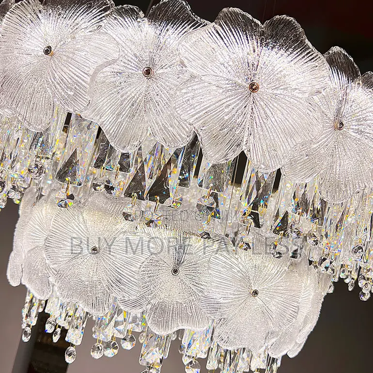 Atlas Multi-Tier Crystal Chandelier