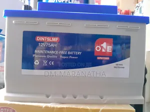 15 Plate 75ah Car Battery