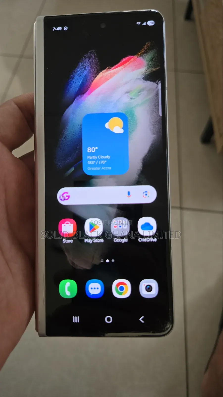 Samsung Galaxy Z Fold 3 256 GB Silver