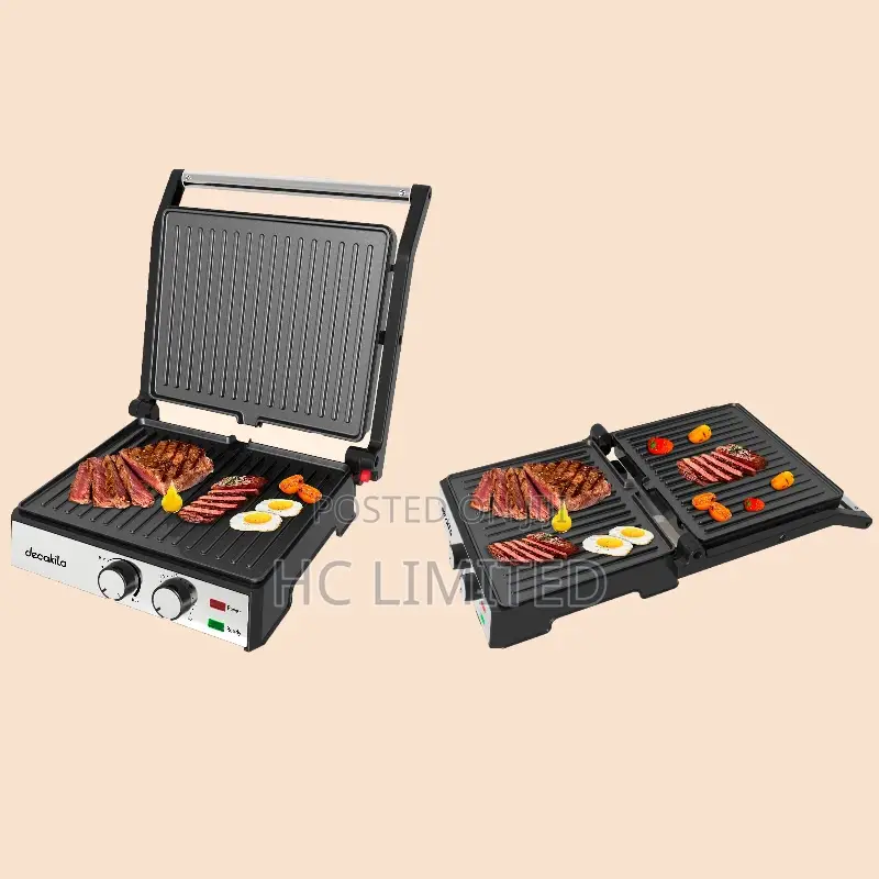 Decakila Contact Grill 2000w - 4 Slice - Keec079m