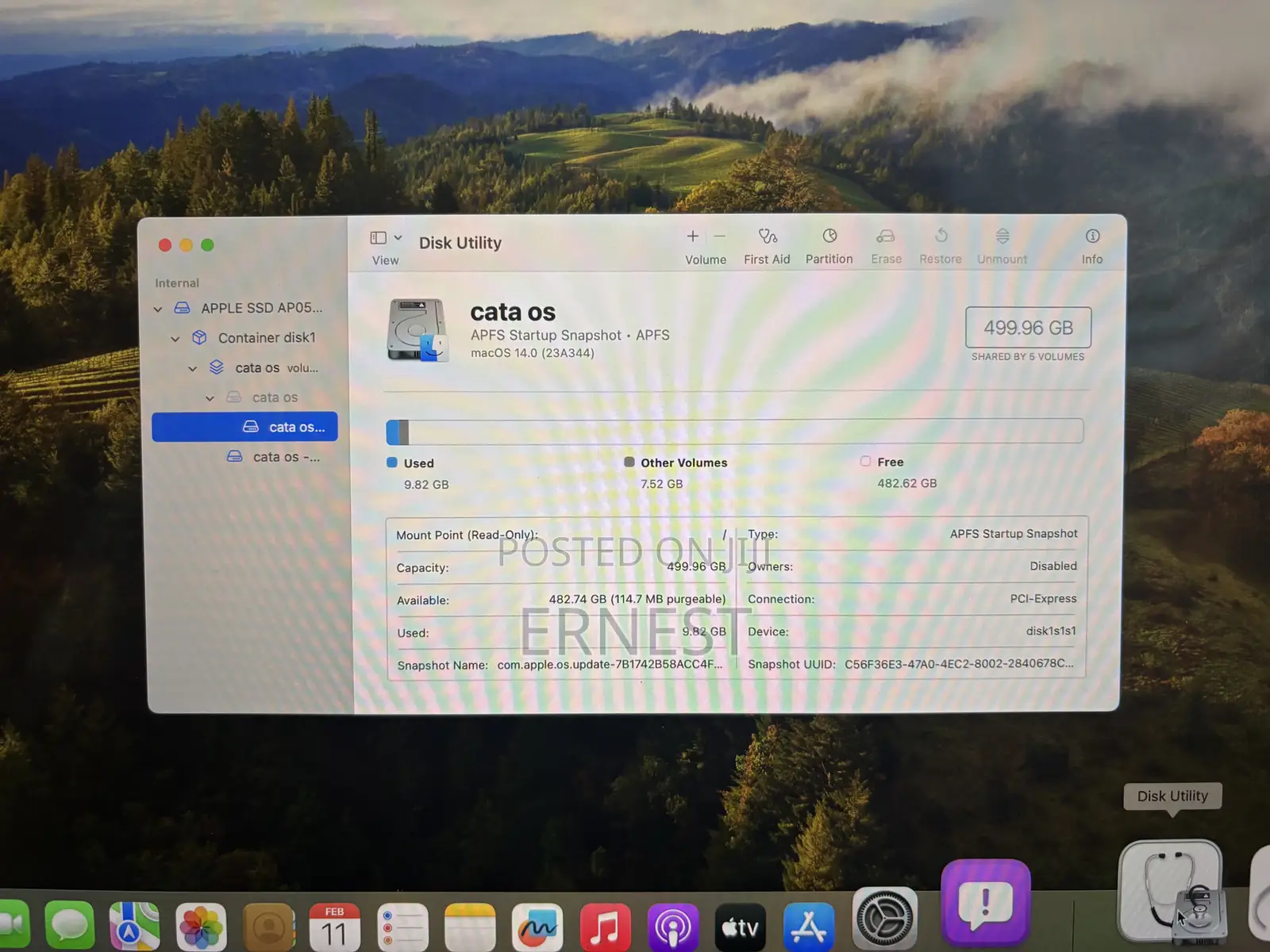 Laptop Apple MacBook 2018 16GB Intel Core i7 SSD 512GB