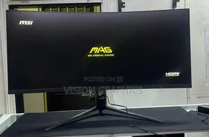 Msi Mag 342cqr E2 34inches Ultra Wide Curved Gaming Monitor 180hz