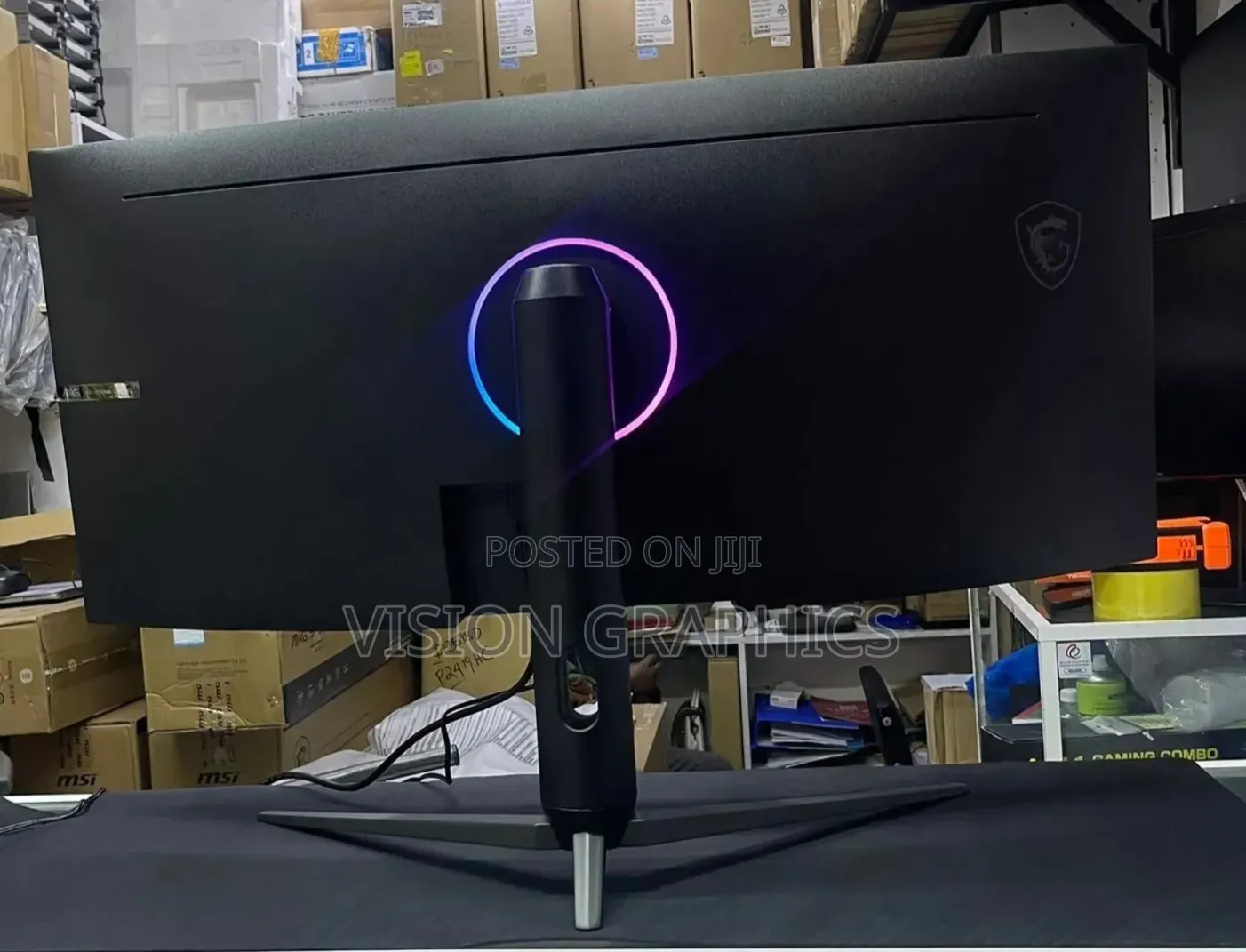 Msi Mag 342cqr E2 34inches Ultra Wide Curved Gaming Monitor 180hz