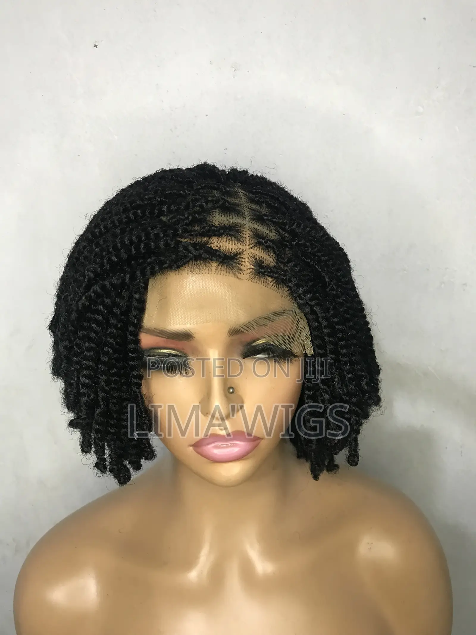 Kinky Pixie Twist Wig Cap