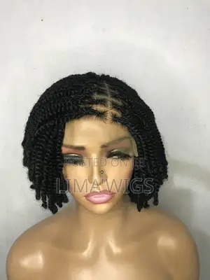 Kinky Pixie Twist Wig Cap