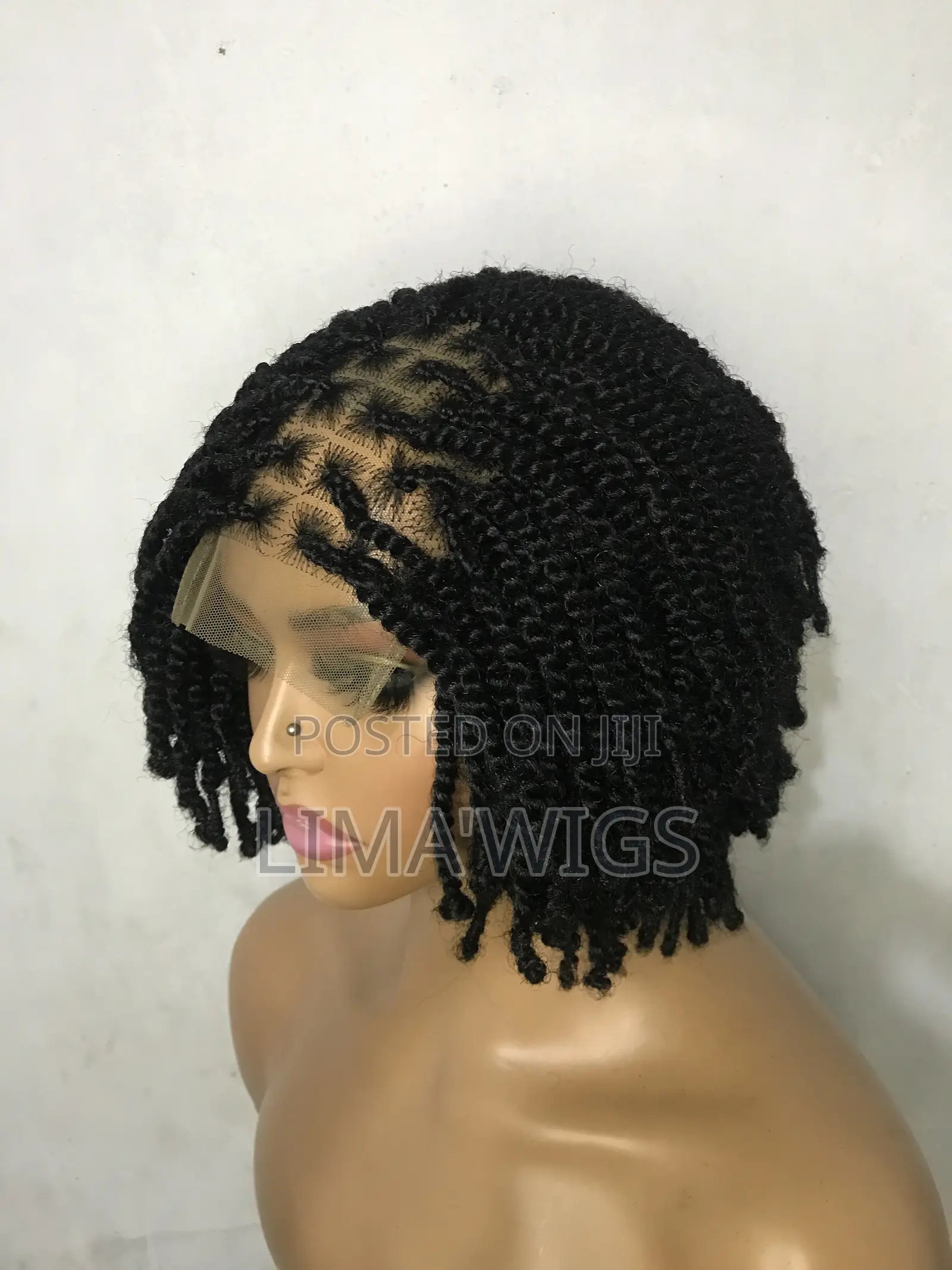 Kinky Pixie Twist Wig Cap
