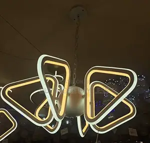 Modern Led Petal Chandelier
