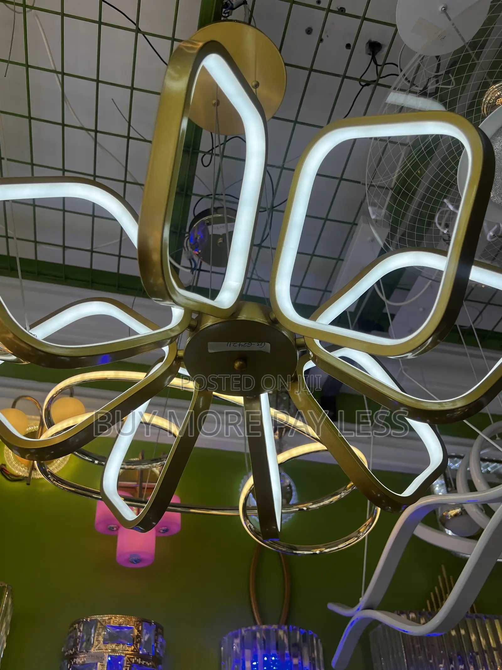 Modern Led Petal Chandelier
