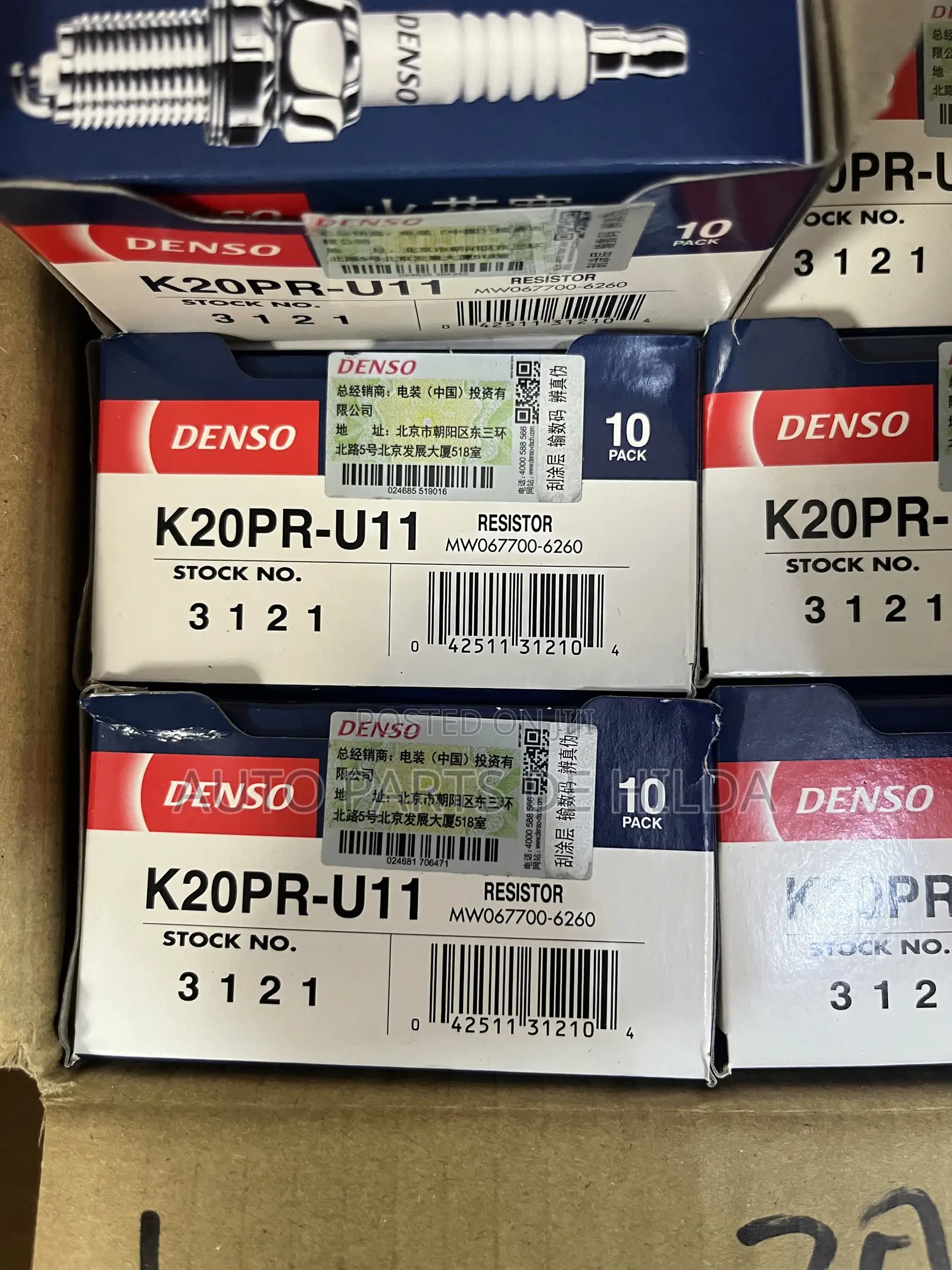 Original Denso Spark Plugs –