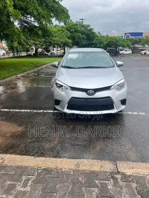 Toyota Corolla 2015 Silver