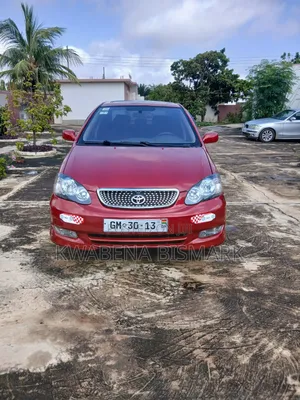Toyota Corolla 2007 Red