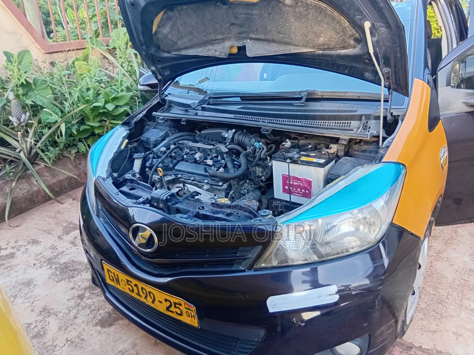 Toyota Vitz 2012 Purple