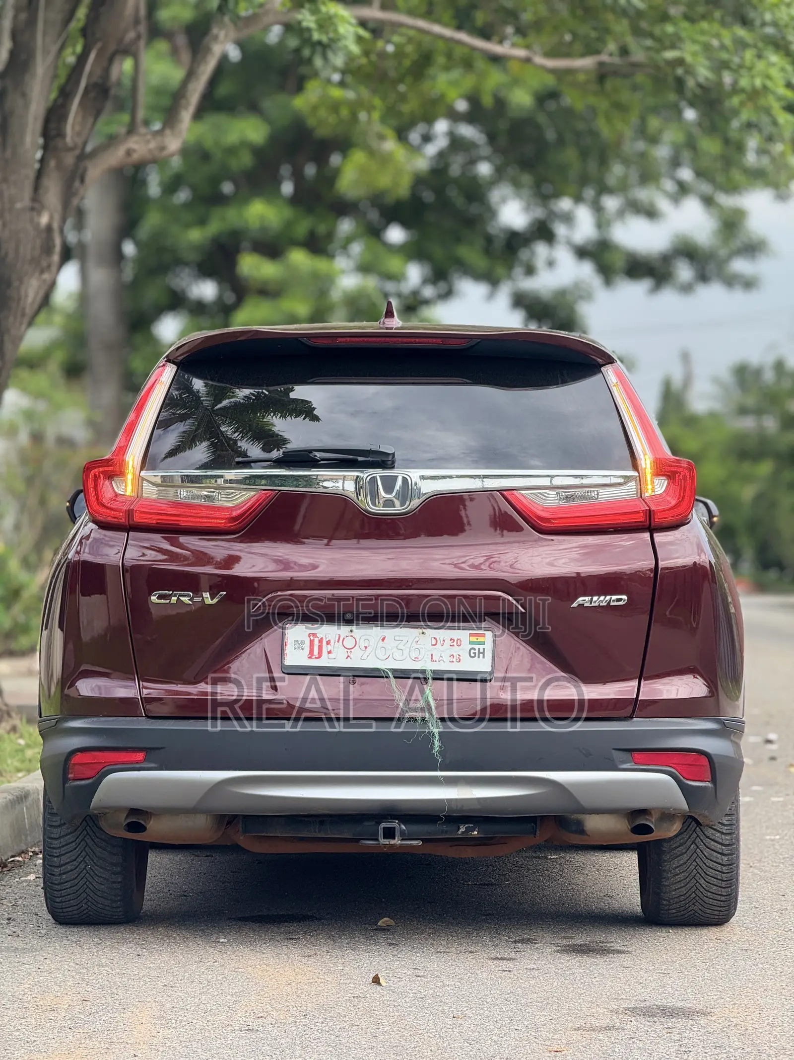 Honda CR-V EX AWD 2019 Red