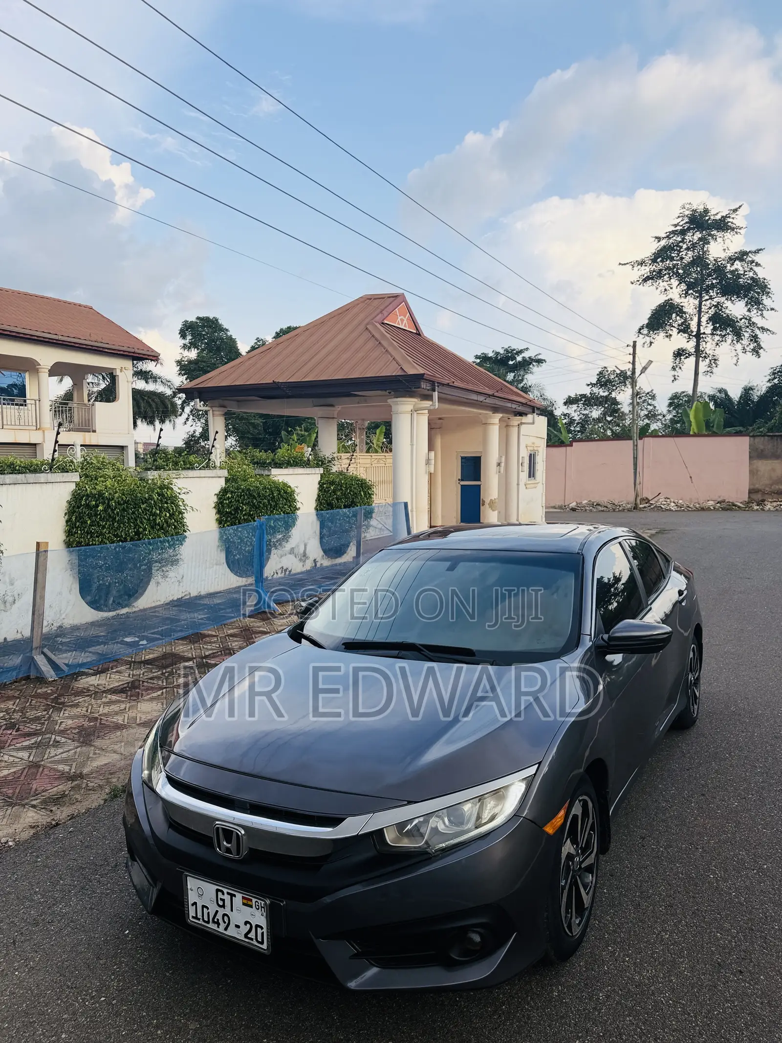 Honda Civic EX-L 4dr Sedan (1.5L 4cyl) 2017 Gray