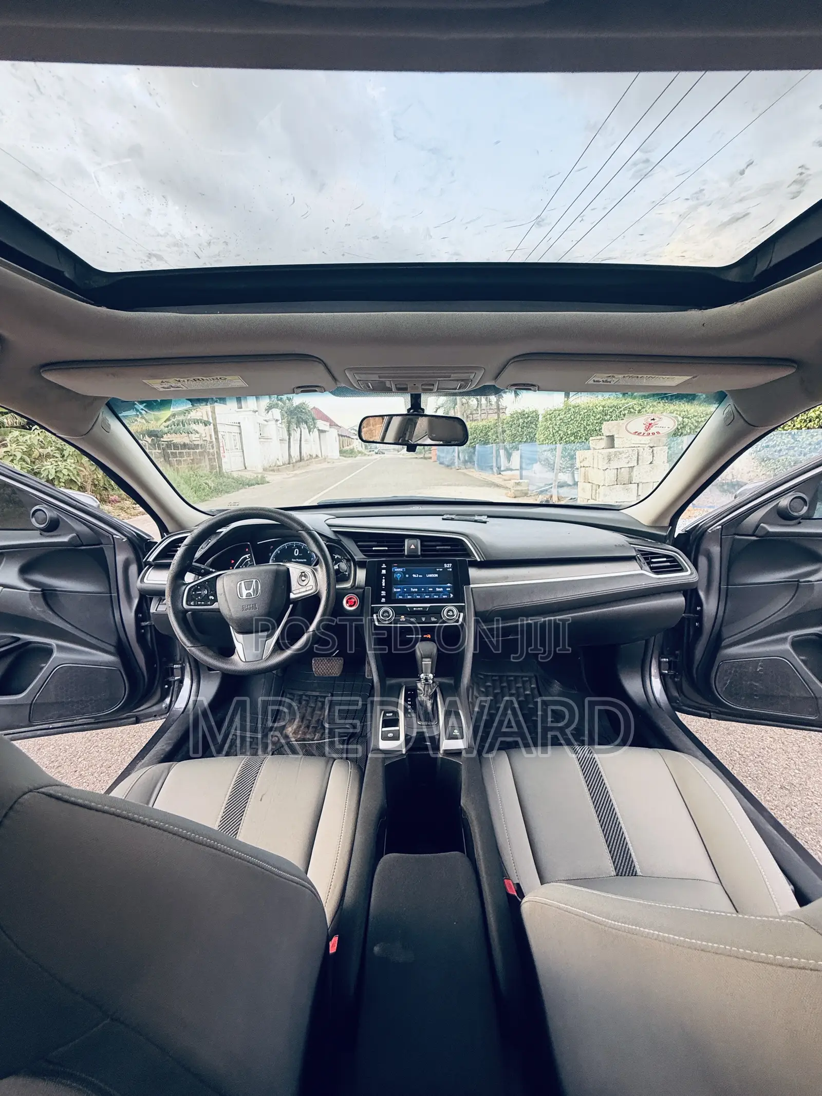 Honda Civic EX-L 4dr Sedan (1.5L 4cyl) 2017 Gray